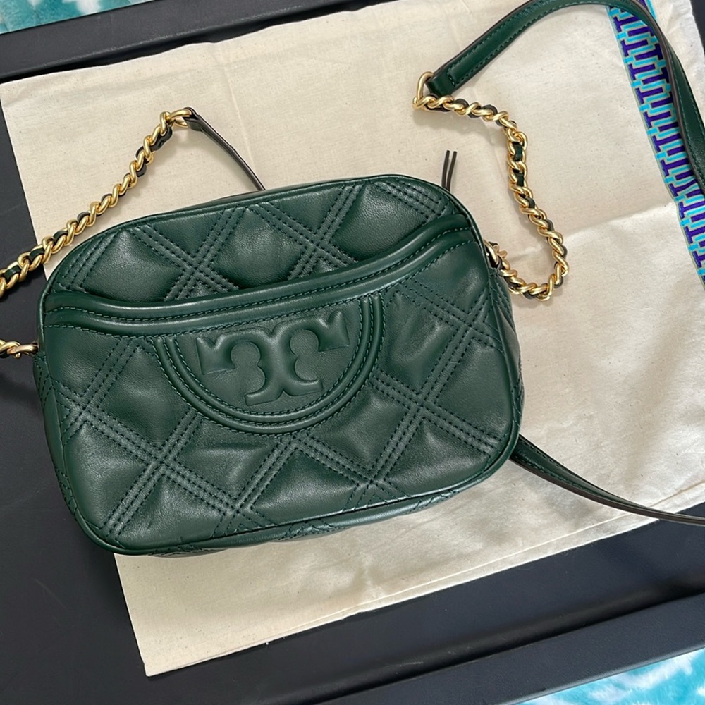 Tory Burch Purse Dark Green